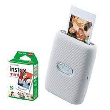 Fujifilm Instax Mini Link Beyaz 10'lu Mini Film ve Akıllı Telefon Yazıcısı