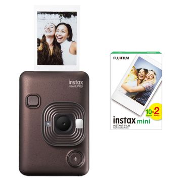 Fujifilm Instax Mini LiPlay Bronz Dijital Fotoğraf Makinesi + 20'li Film