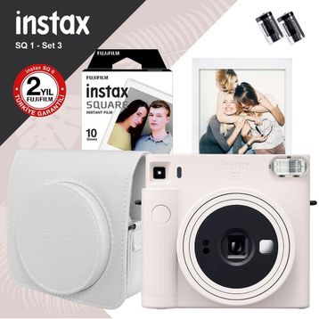 Fujifilm Instax Square SQ1 Box Beyaz Dijital Fotoğraf Makinesi