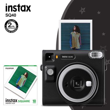 Fujifilm Instax Square SQ40 Dijital Fotoğraf Makinesi + 10'lu Film