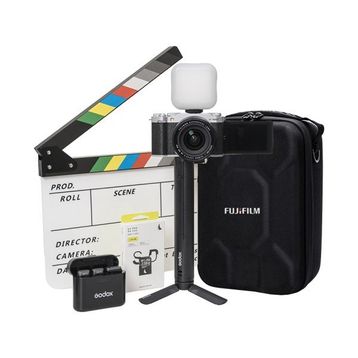 Fujifilm X-M5 + 16-50mm Lens Gümüş Vlogger Kit