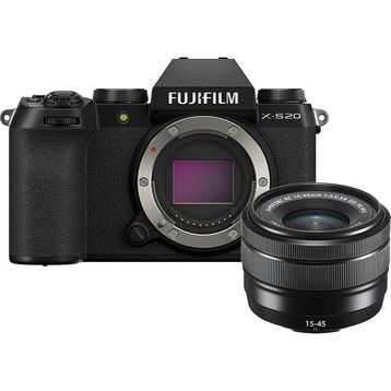 Fujifilm X-S20 + 15-45mm Lens Aynasız Fotoğraf Makinesi