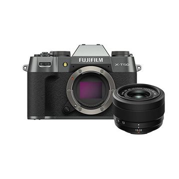 Fujifilm X-T50 + 13-33mm Lens Antrasit Aynasız Fotoğraf Makinesi