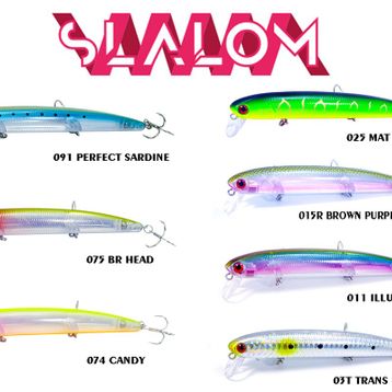 Fujin 075 BR Head Slalom SL115F 13.6 gr 11.5 cm Floating Maket Balık