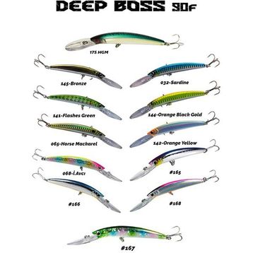 Fujin 175 HGM Deepboss 90F 9.5 gr Maket Balık