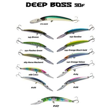 Fujin DeepBoss 90F 9.5 gr Maket Balık