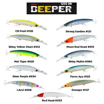 Fujin Deeper 125S-DR Slow Sinking Maket Balık