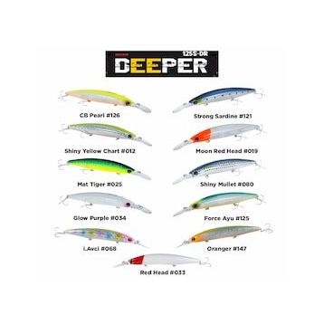 Fujin Deeper 125S-DR Slow Sinking Maket Balık