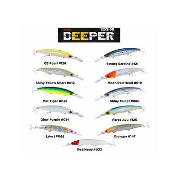 Fujin Deeper 125S-DR Slow Sinking Maket Balık
