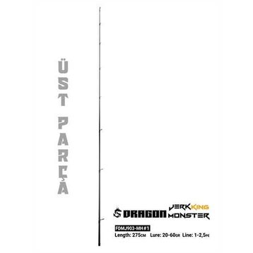Fujin Dragon Monster 275 cm 20-60 gr Üst Parça