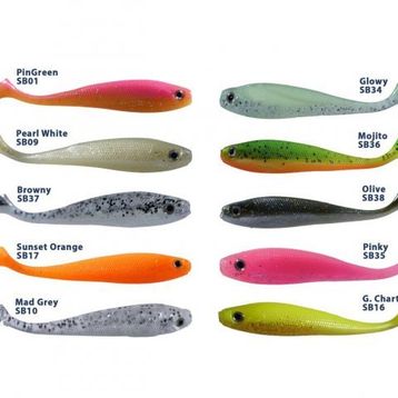 Fujin Duck Tail 9 cm Silikon Balık