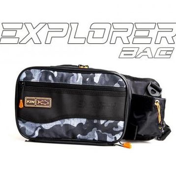 Fujin Explorer Bag Spin & Siyah Gri LRF Çantası