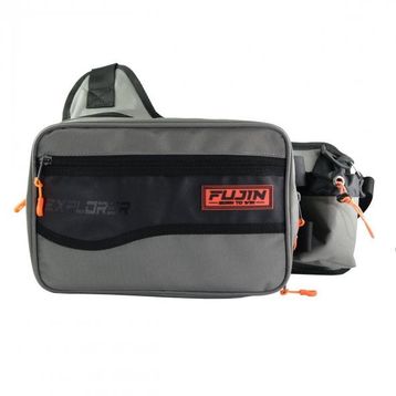 Fujin Explorer Bag Spin & Siyah Gri LRF Çantası