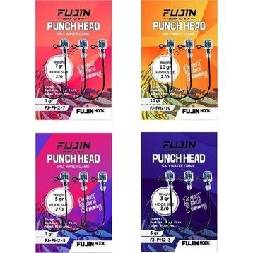Fujin FJ-PH 2/0 Punch 2 gr Head Jighead