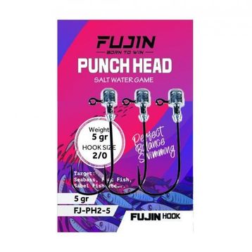 Fujin FJ-PH 2/0 Punch Head Jighead