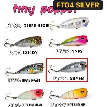 Fujin FT04 Tiny Popper Mini LRF Popper Silver Suni Yem