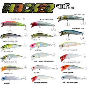 Fujin Hacker 90 mm 13.7 gr SSR 03T Floating Maket Balık