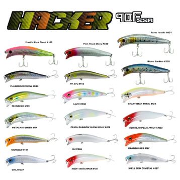 Fujin Hacker 90 mm 13.7 gr SSR Floating Maket Balık