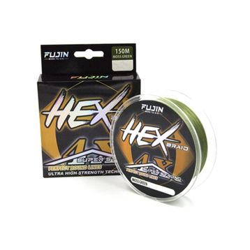 Fujin Hex Braid 4x 150 mt Moss Green Pe İp Misina