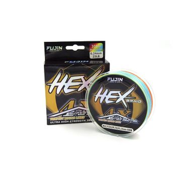 Fujin Hex Braid 4x 300 mt Multicolor Pe İp Misina