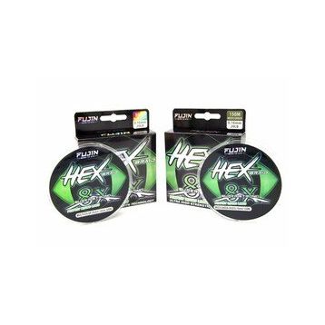 Fujin Hex Braid 8x 150MT 0,14 mm Moss Green Pe İp Misina