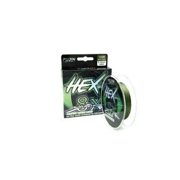 Fujin Hex Braid 8x 150MT 0,16 mm Moss Green Pe İp Misina