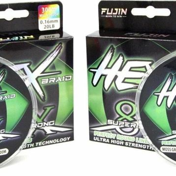 Fujin Hex Braid 8x 150MT 0,20 mm Moss Green Pe İp Misina