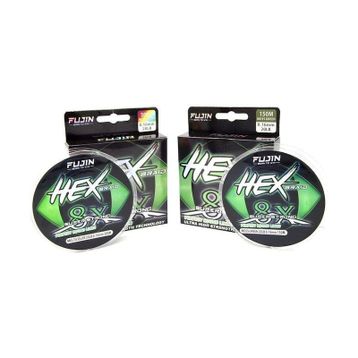 Fujin Hex Braid 8X 300 mt 0.08 mm Multicolor PE İp Misina