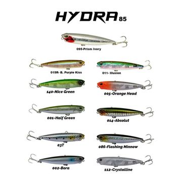 Fujin Hydra 85 mm 10 gr Su Üstü Maket Balık
