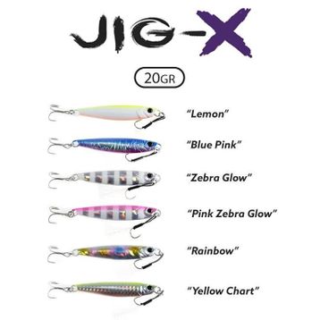 Fujin Jig-X 20 gr Light Jigging - Jig Yem
