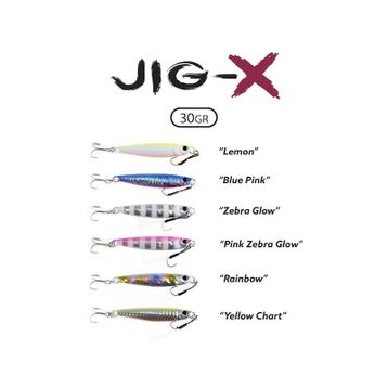 Fujin Jig-X 30 gr Shore Jigging - Jig Yem