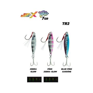 Fujin Jig-x Trio 7 gr TR2 3'lü Micro Jig