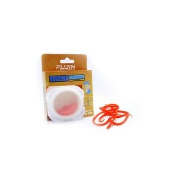 Fujin Mad Worm 9 cm LRF Silikonu Orange Yem