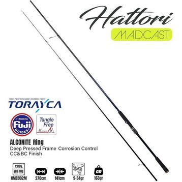 Fujin Madcast 270 cm 9-34 gr Spin Kamışı