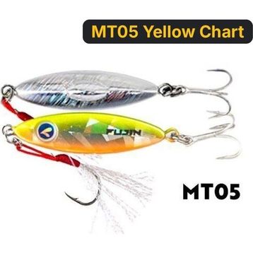 Fujin MT05 UFO Micro 6 gr Yellow Chart Jig