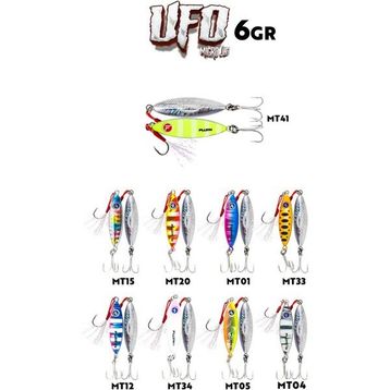 Fujin MT05 UFO Micro 6 gr Yellow Chart Jig