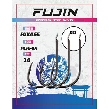 Fujin No: 4/0 Fukase Düz Olta Kancası