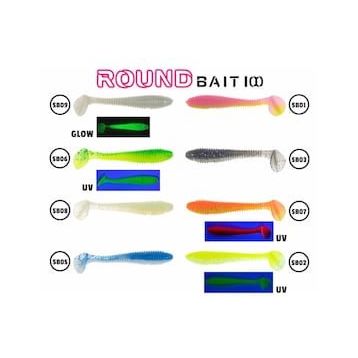 Fujin Round Bait 100 mm SB09 Silikon Balık