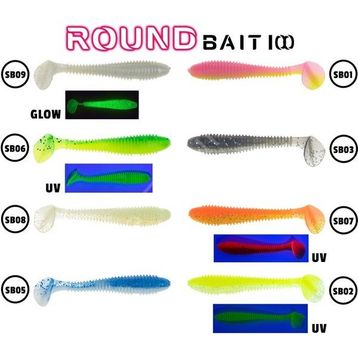 Fujin Round Sb009 Bait 100 mm Silikon Balık