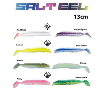 Fujin Salt Eel Body 13 cm x3 Silikon Yem Gövde