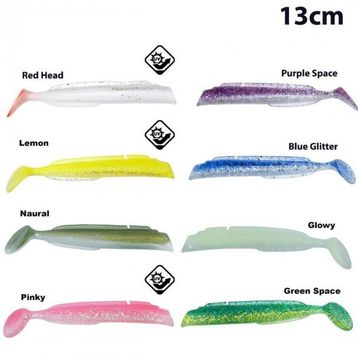 Fujin Salt Eel Body 13 cm x3 Silikon Yem Gövde