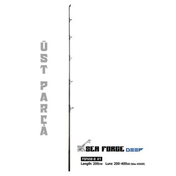 Fujin Seaforce 200 cm 200-400 gr Üst Parça Kamış