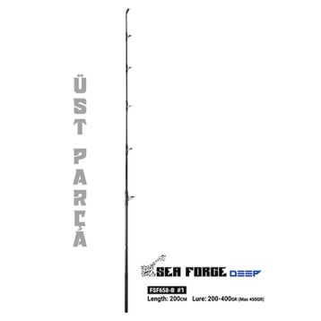 Fujin Seaforce 200 cm 200-400 gr Üst Parça Kamış