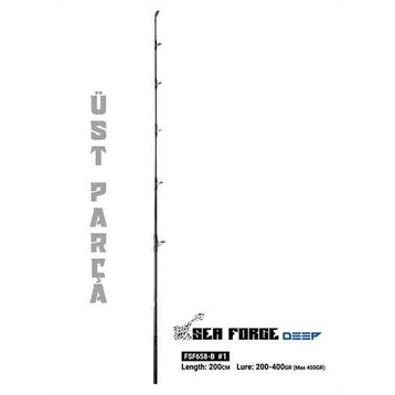 Fujin Seaforce 200 cm 200-400 gr Üst Parça Kamış