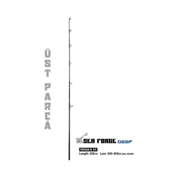 Fujin Seaforce 200 cm 200-400 gr Üst Parça Kamış