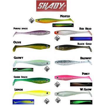 Fujin Shady 10 cm 034 Glowy Silikon Balık