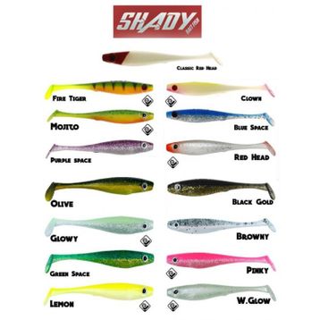 Fujin Shady 10 cm Silikon Balık