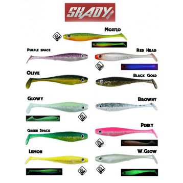Fujin Shady 10 cm Silikon Balık
