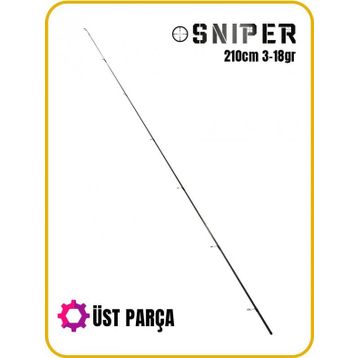 Fujin Sniper 210 cm 3-18 gr Üst Parça Kamış