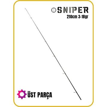 Fujin Sniper 210 cm 3-18 gr Üst Parça Kamış